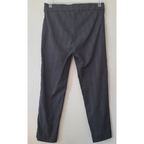 Zoe + Phoebe Dress Crop Pants Women Petite Large Pull On Plaid Stretch Career - Picture 4 of 10